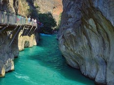 Ege Bölgesi ve Muğla Turistik Alanlar Haritası